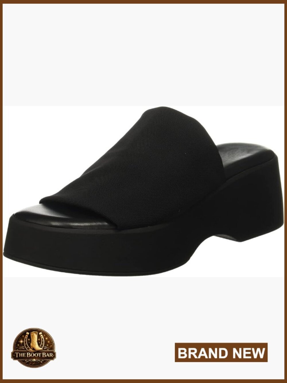 Platform Wedge Sandals Slip On Open Toe Chunky Heel Summer Shoes Comfort